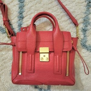 3.1 Phillip Lim Pashli Leather bag Red Mini Satchel